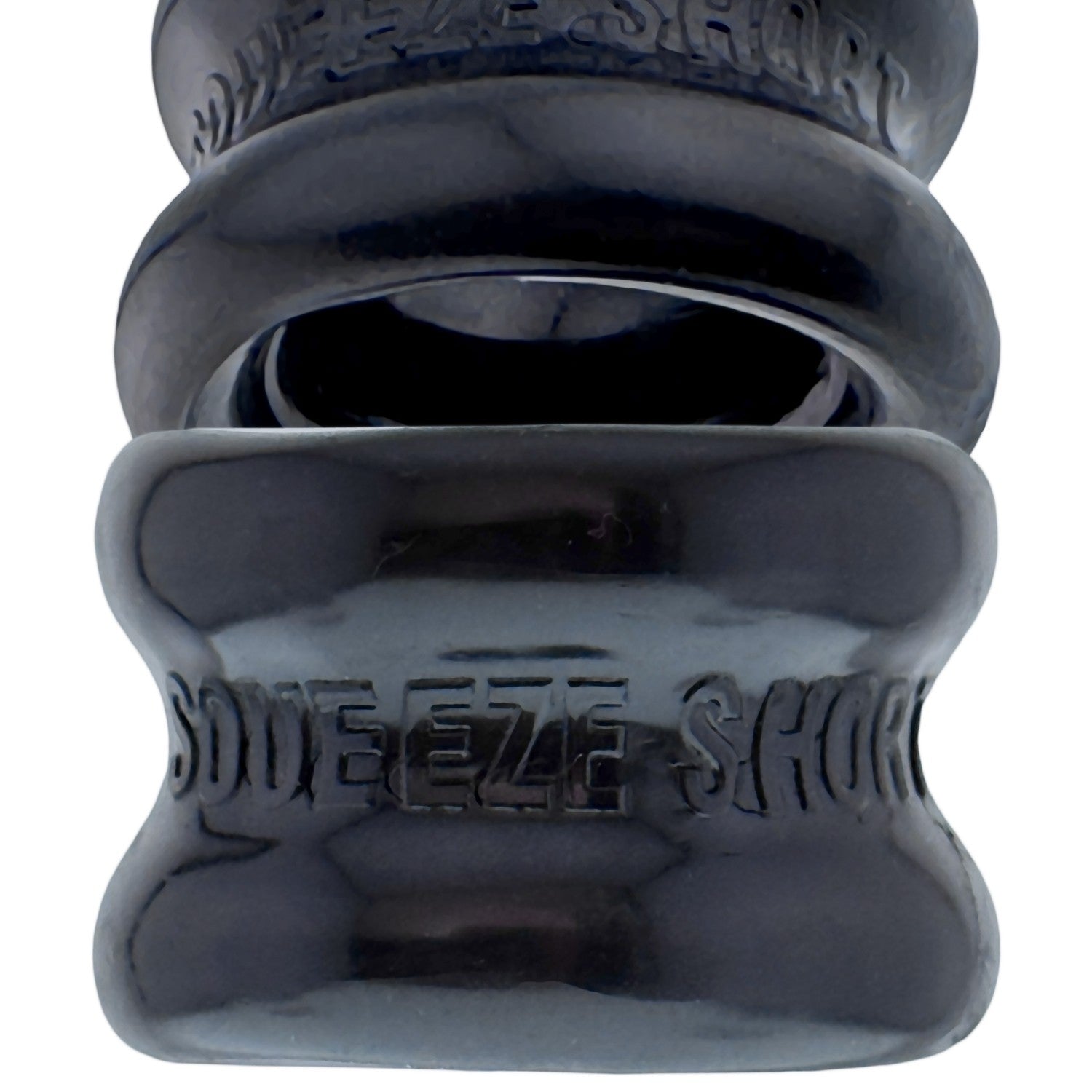 Oxballs SQUEEZE SHORT Ball Stretcher Black side view