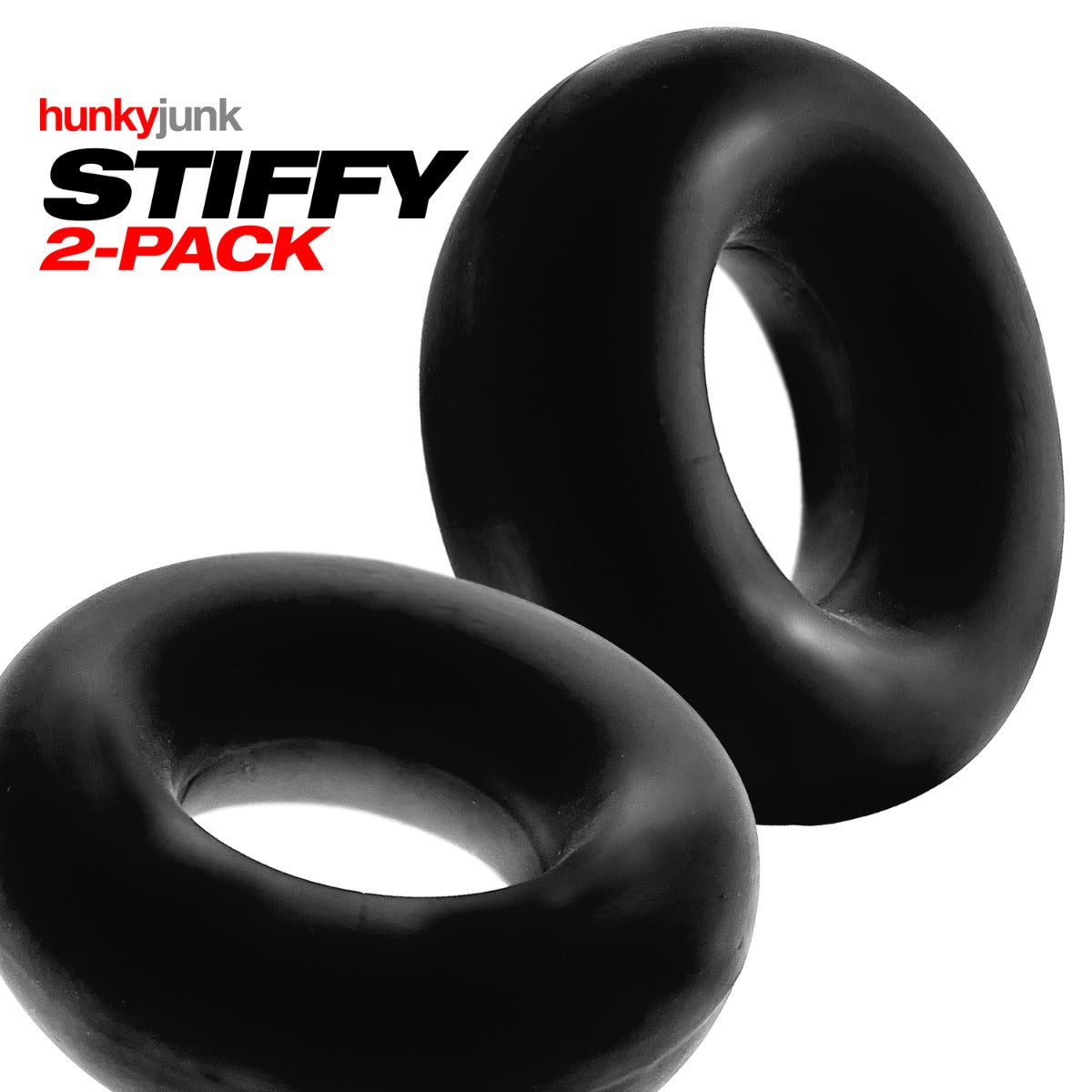 Stiffy 2 Pack Bulge Cock Rings Tar Ice (8097260962031)