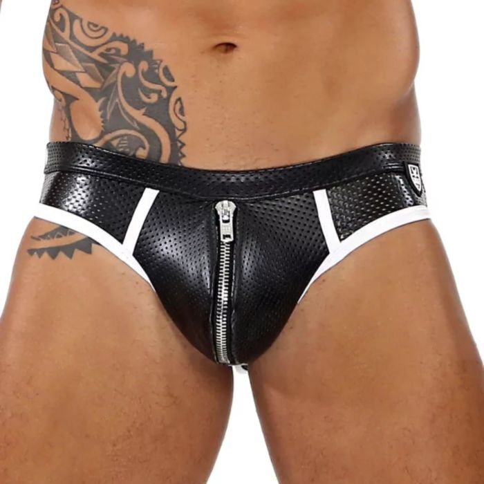 TOF Paris Empty Bottom Brief Black/White