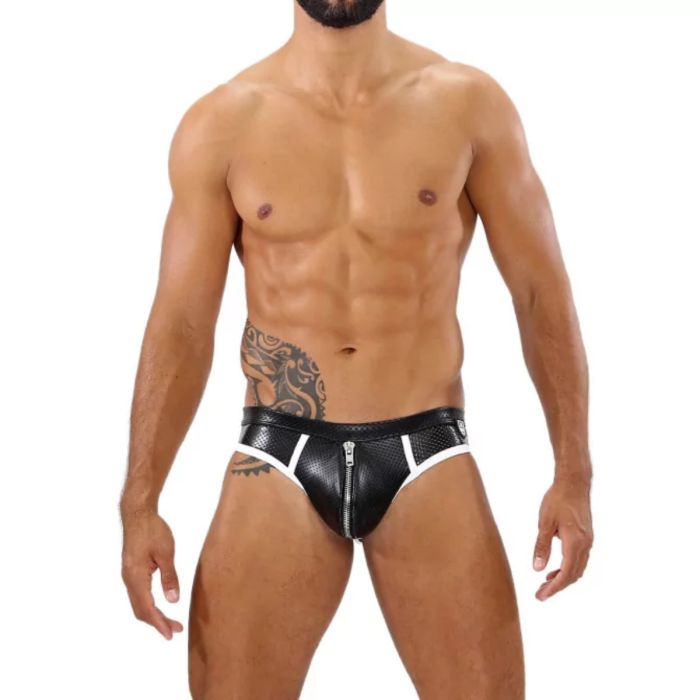 TOF Paris Empty Bottom Brief Black/White