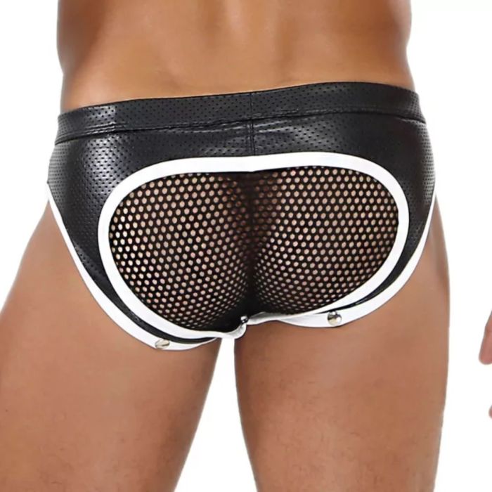 TOF Paris Empty Bottom Brief Black/White