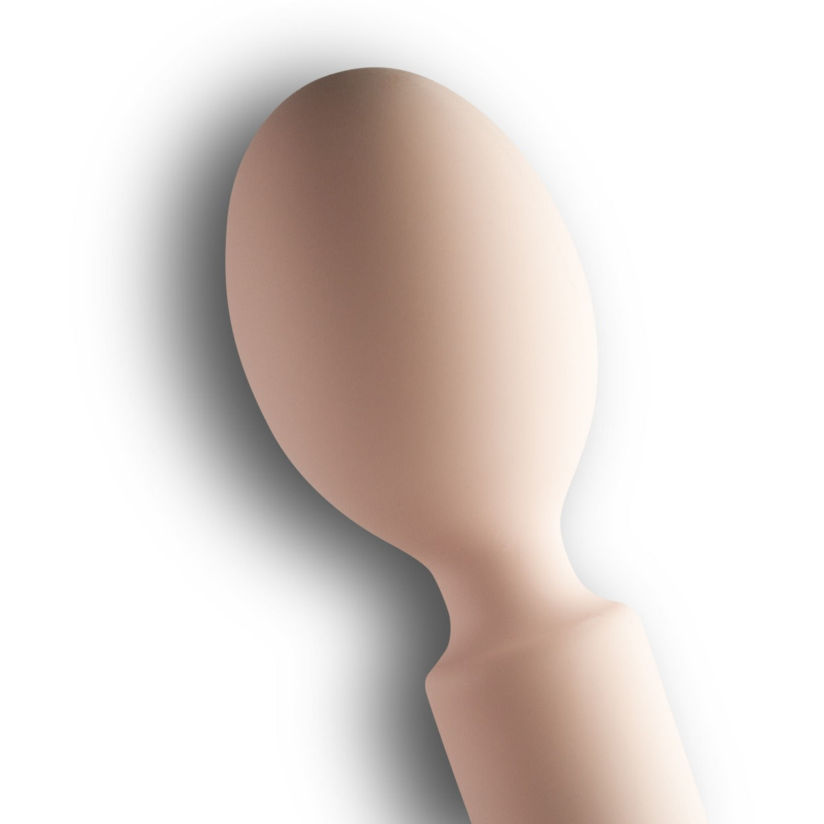 You Love Me Take Me Wand Vibrator Pink close-up of wand head
