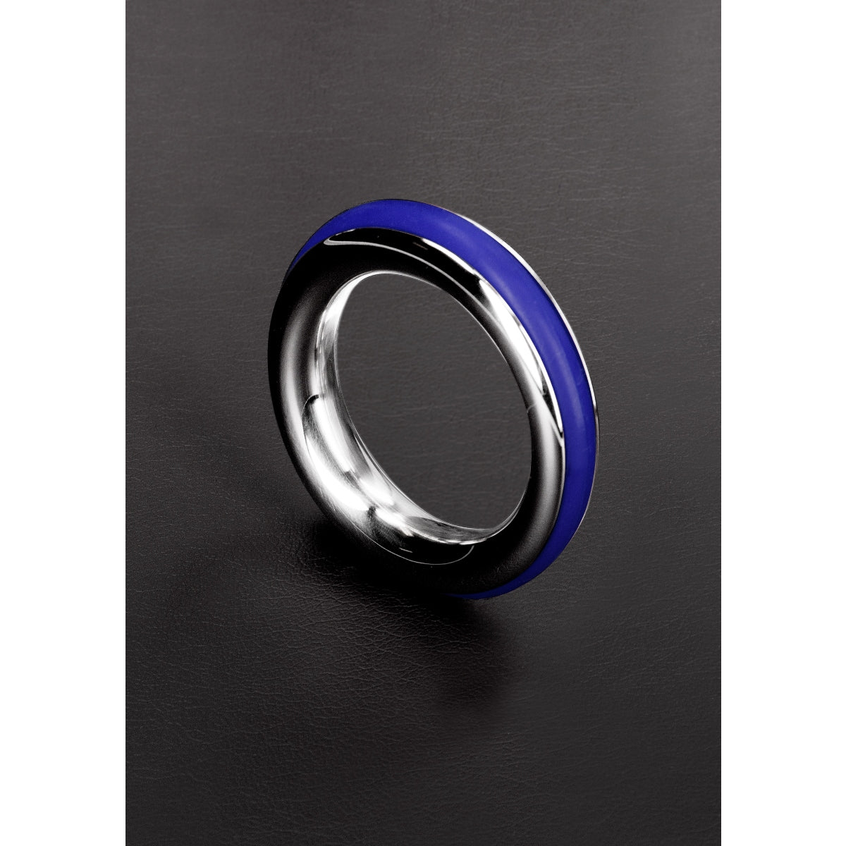 Shots Cazzo Tensions Stainless Steel Cock Ring Blue 40mm (8131770024175)