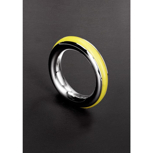 Shots Cazzo Tensions Stainless Steel Cock Ring Yellow 40mm (8131770974447)