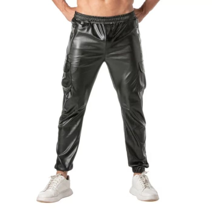 TOF Paris Kinky Cargo Sweat Pants Black