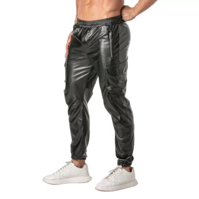 TOF Paris Kinky Cargo Sweat Pants Black