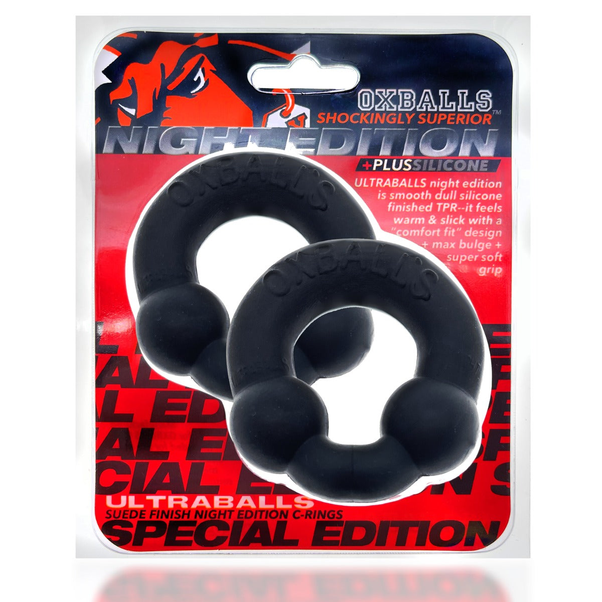 ULTRABALLS 2 pack Cockring Special Edition Night (8070691782895)