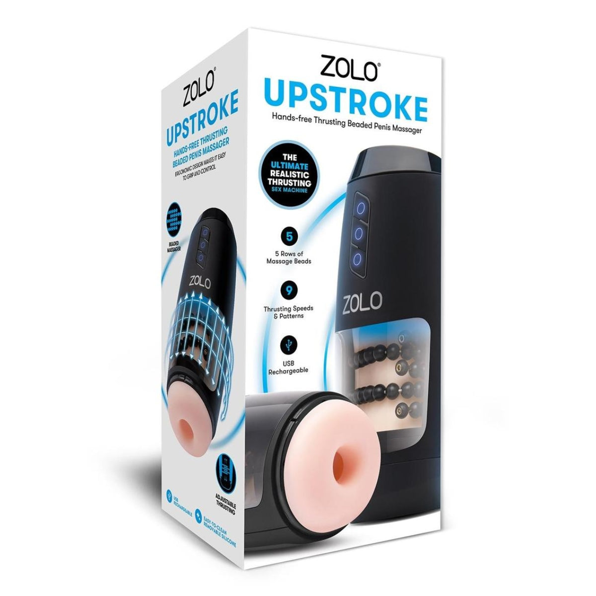 Zolo Upstroke Masturbator packaging