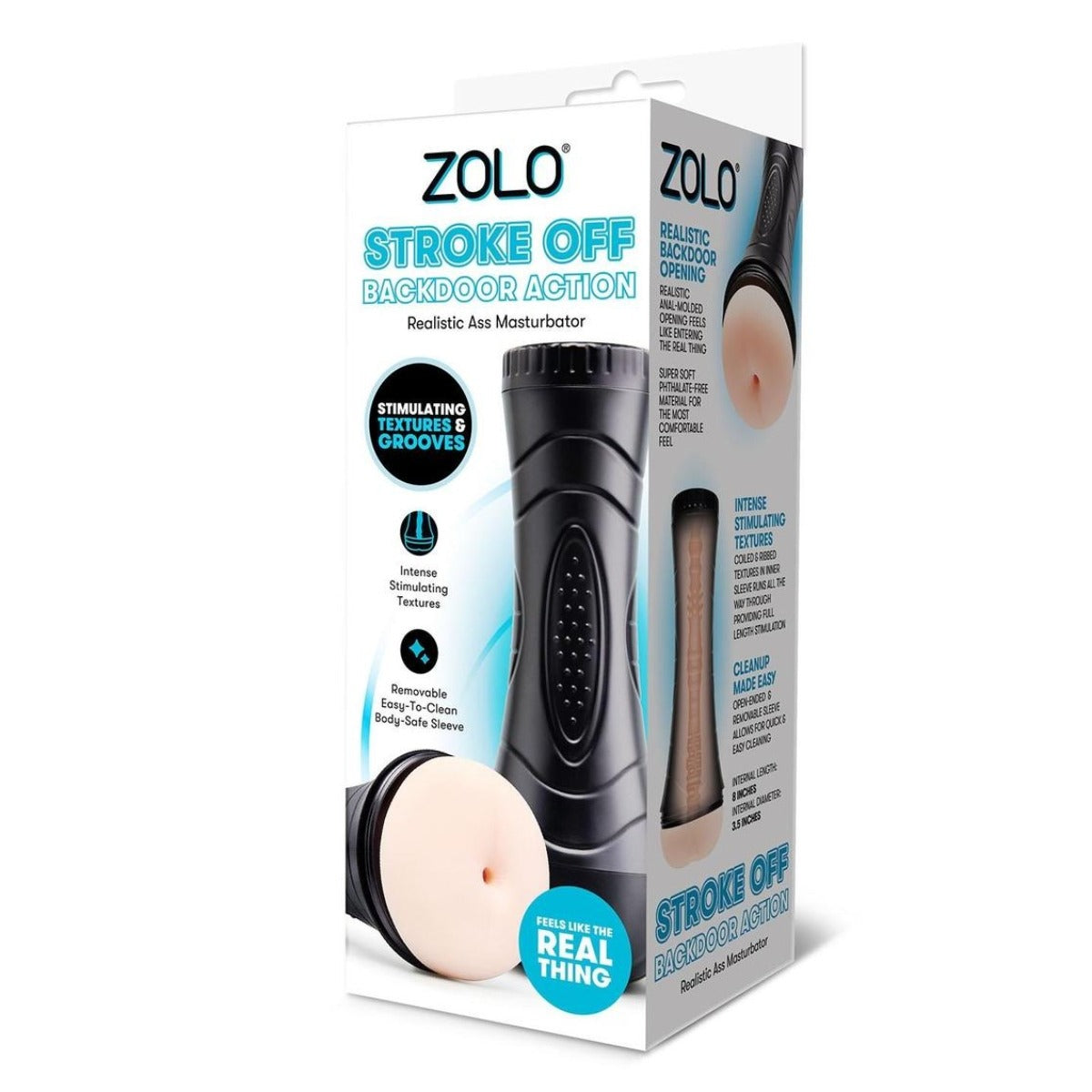 Zolo Stroke Off Backdoor Action packaging
