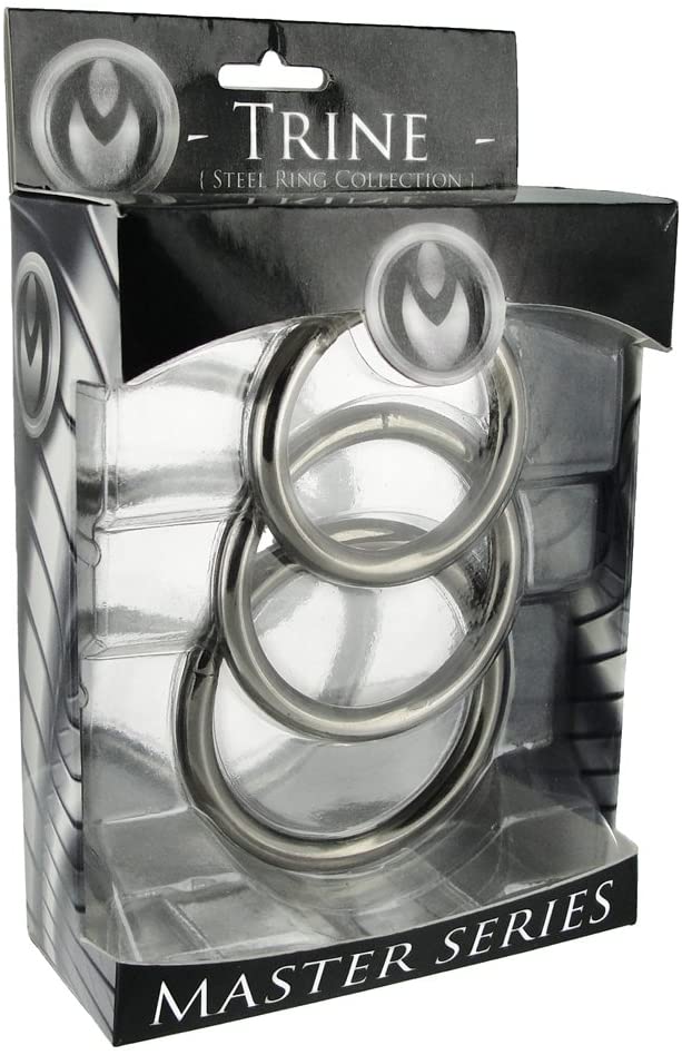 Trine Steel C-Ring Collection (6989659013284)