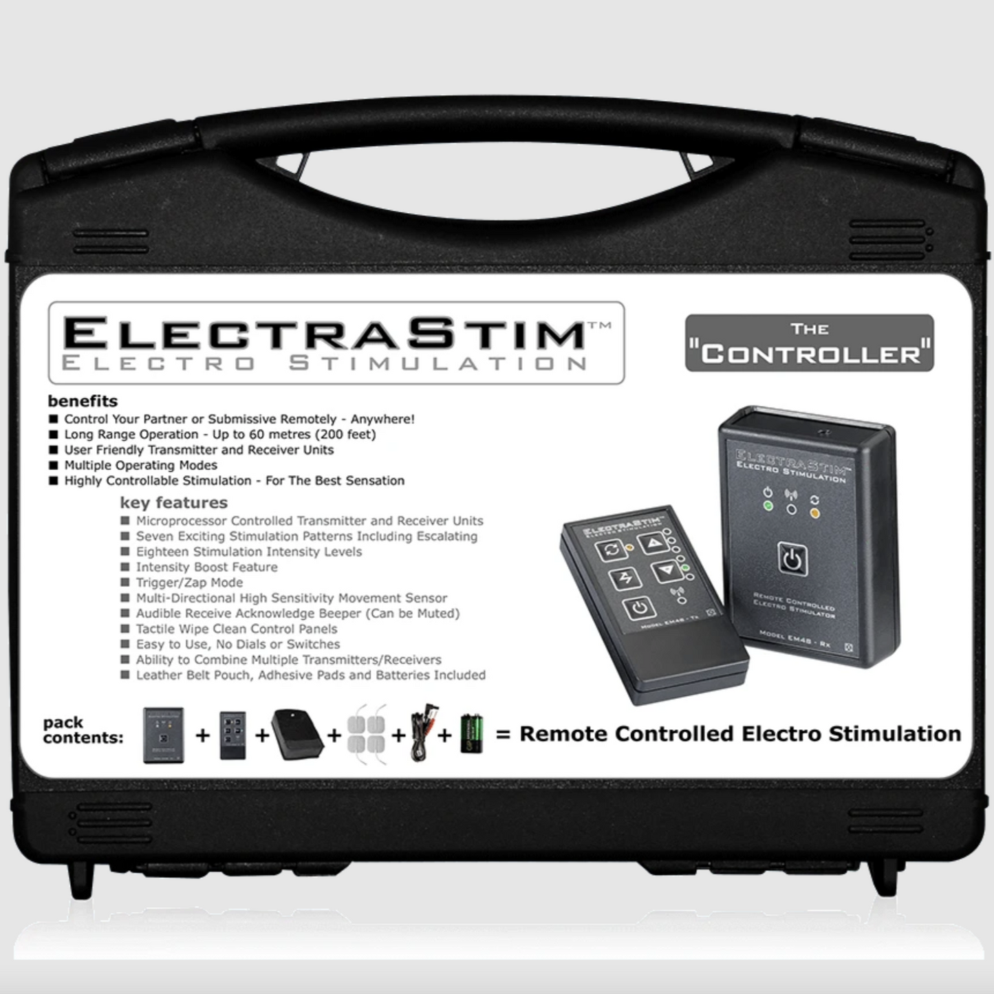 ElectraStim Controller- EM48-E Remote Controlled Stimulator Kit (6867901022372)