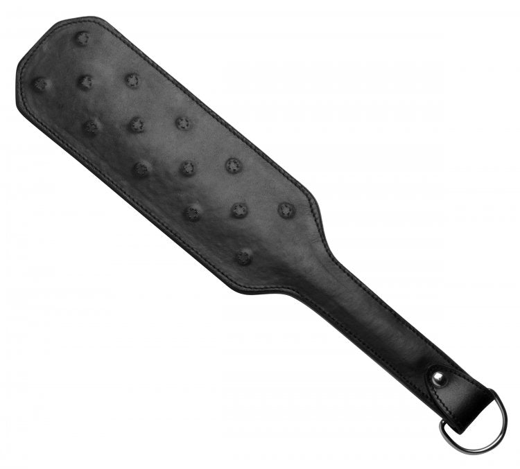 Spiked Leather Fraternity Paddle (7450922975471)