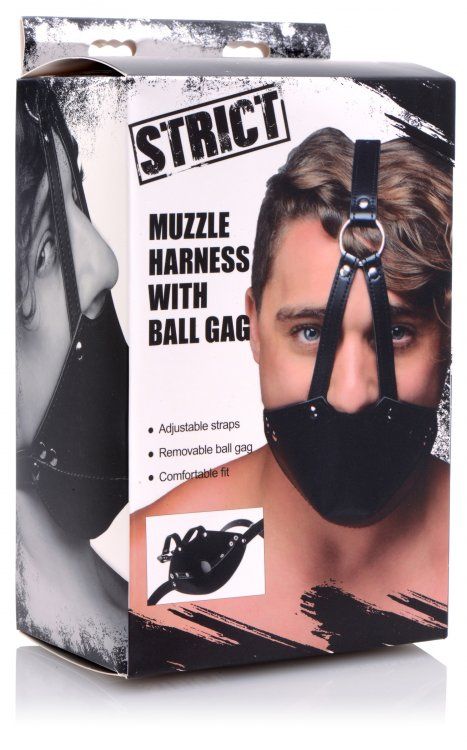 Mouth Harness with Ball Gag (7437952581871)