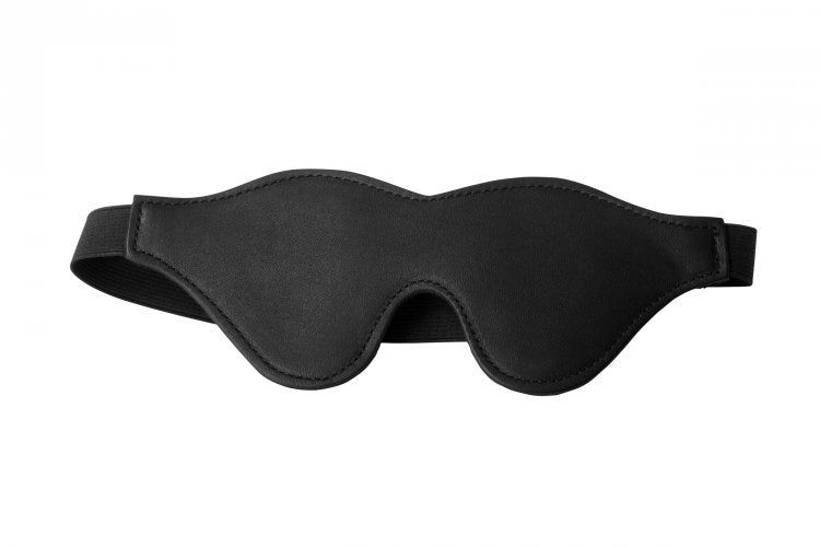 Black Fleece Lined Blindfold (7432672215279)