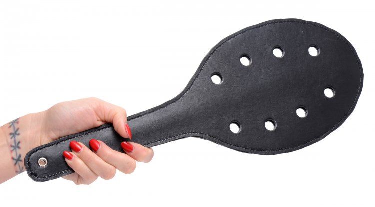 Deluxe Rounded Paddle with Holes (7432662778095)