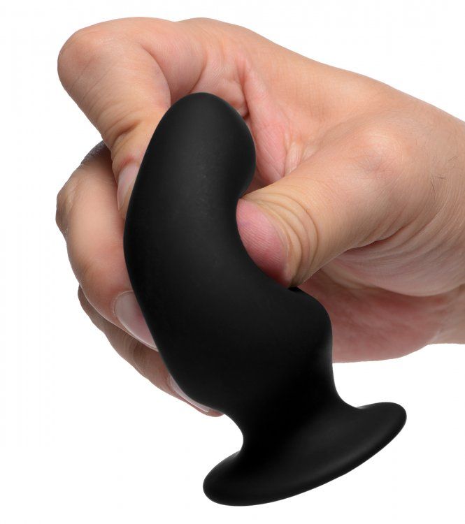 Squeezable Silicone Anal Plug - Small (7432649965807)