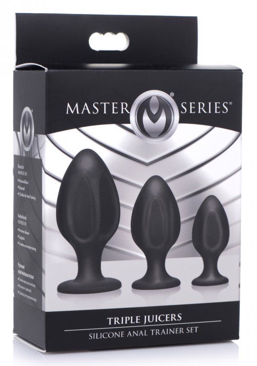 Triple Juicers Silicone Anal Trainer Set (6940315549860)