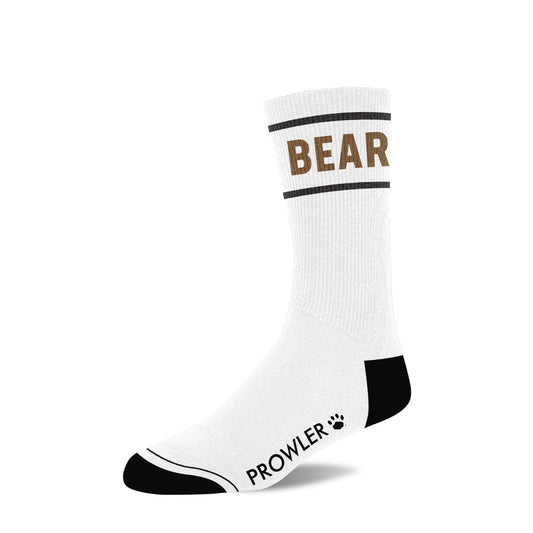 Prowler RED Bear Socks (7960076648687)