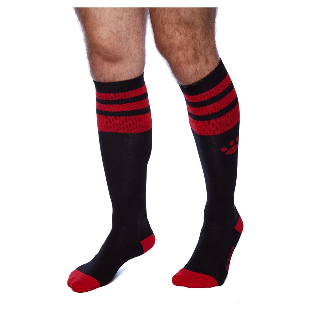 Football Socks Black & Red (7009050558628)