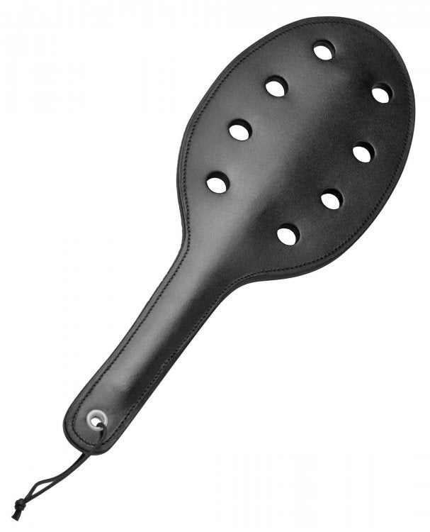 Rounded Leather Paddle with Holes (7450924941551)